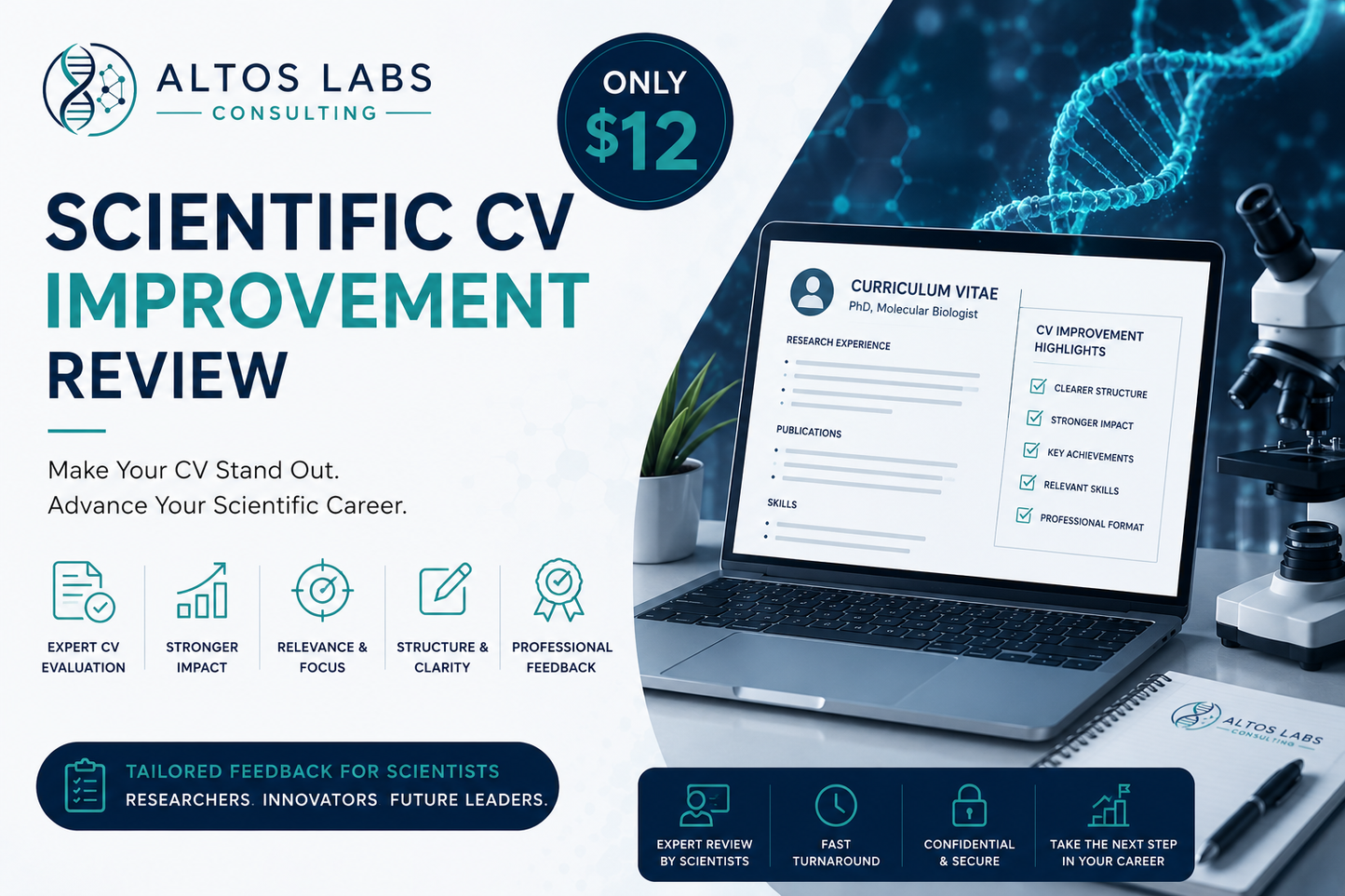 Scientific CV Improvement Review