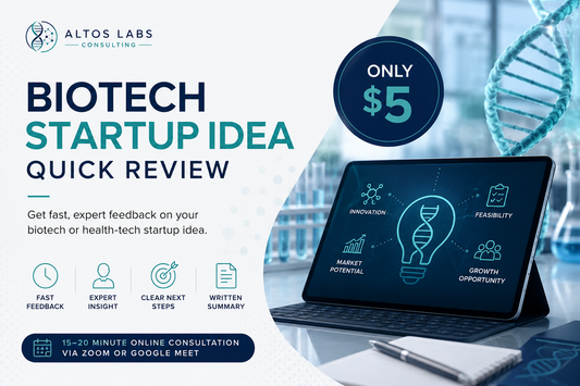 Biotech Startup Idea Quick Review